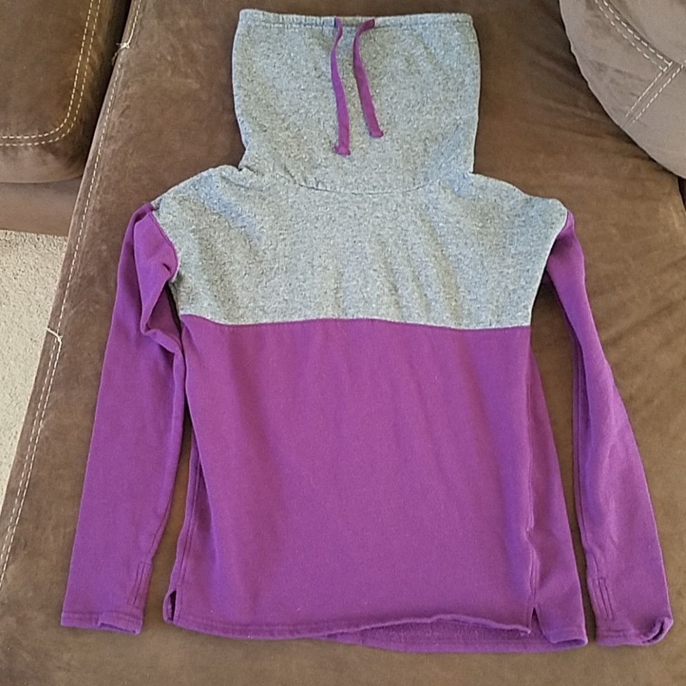 Purple and grey Perfect sweatshirt